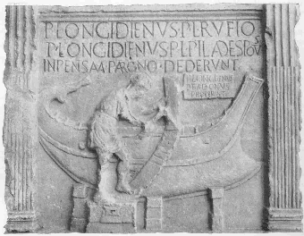 Roman tombstone
